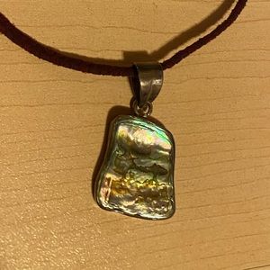 Abalone Shell Pendant Necklace